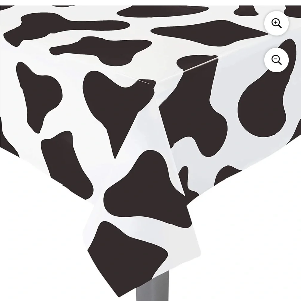 Cow Print Tablecloth